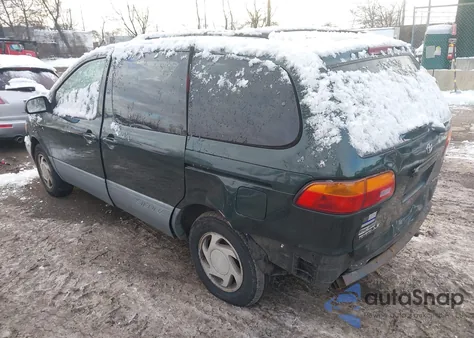 1999 Toyota Sienna Le z USA, uszkodzony, nr VIN 4T3ZF13C9XU150695